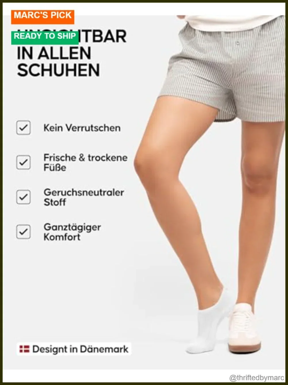 No Show Cotton Socks – Low Cut Liner & Sneaker, Silicone Heel